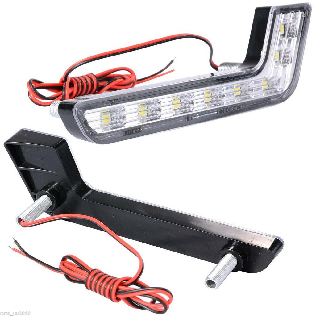 Car Auto 2x Daytime Running Light 8LED DRL Fog Driving Daylight White Head Lamp