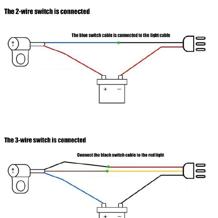 Коррозионностойкая мотоциклетная передняя фара-прожектор, переключатель управления на руле, подходит для безопасной ночной езды