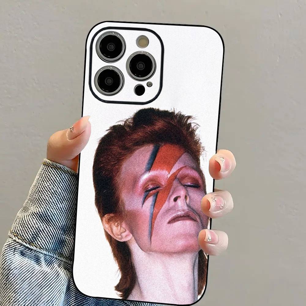 Знаменитый D-Дэвид Роберт Джонс Чехол для телефона Для iPhone 16 15 14 13 12 11 PRO MAX PLUS Mini TPU Мягкий, приятный для кожи чехол
