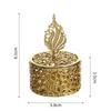 Handheld Gold Hollow Box European Style Packaging Gift Box Candy Container Box  Wedding Table
