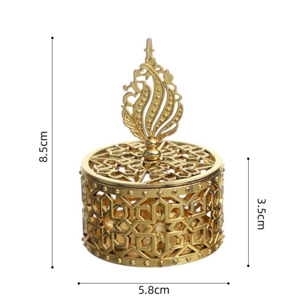 Handheld Gold Hollow Box European Style Packaging Gift Box Candy Container Box  Wedding Table