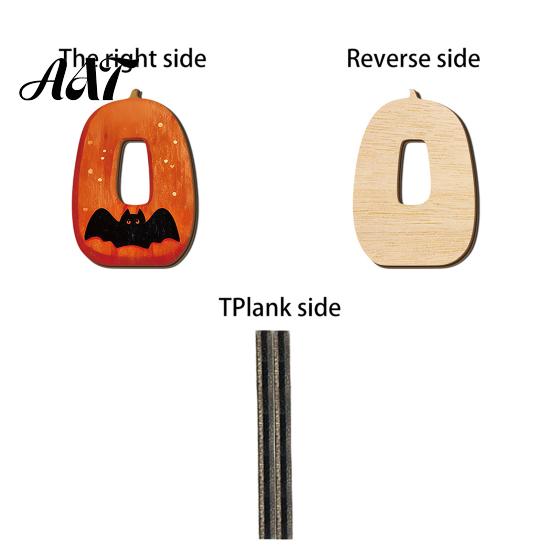 Playful Halloween Desktop Decorations Wooden BOO Ornaments, Lettering Decorations, Rustic Bat Pumpkin Ghost Small Ornaments for Windowsills