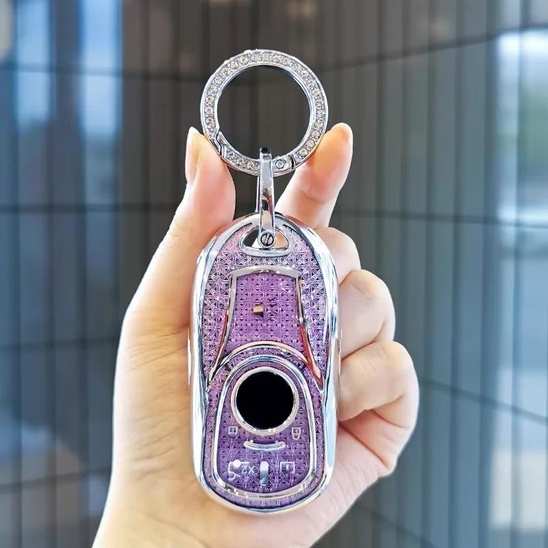 Suitable For 23 Buick Gl8 Keycases 17-22 Gl8 Avenir Keycover Key Shell Keychain Buckle Case For Women