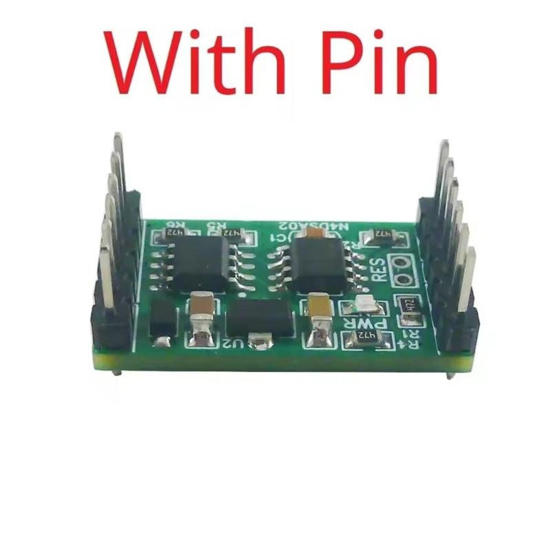 2CH 55-125℃ Modbus Temperature Sensors Module DS18B20 RS485 Adapter Board for Recorder Thermostatic Control