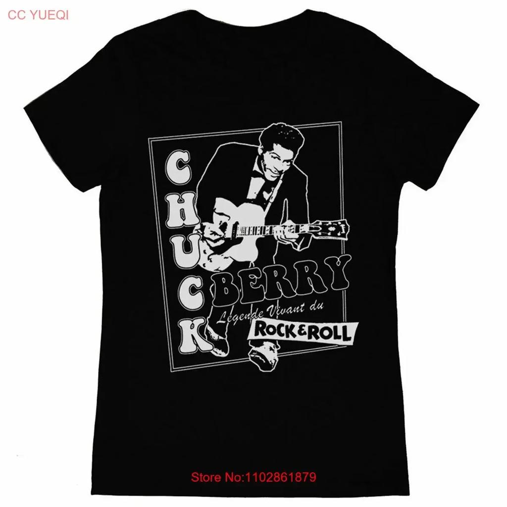 Chuck Berry The Legend of Rock Roll Women T Shirt Men S 4XL UM78 vintage Washed homme Stretched graphic Comfortable Versatile