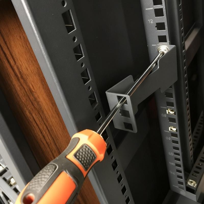 Удлинитель глубины стойки 1U Инструмент для легкой установки Простой дизайн Универсальная совместимость Организация ЦОД для Интернета