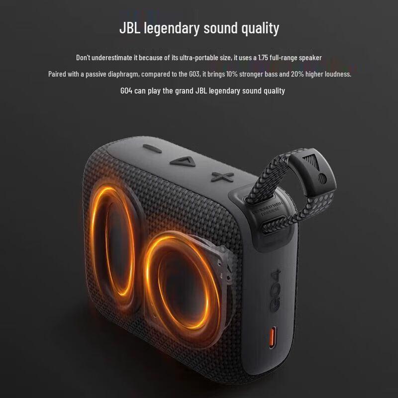 JBL GO4 Portable Bluetooth Speaker