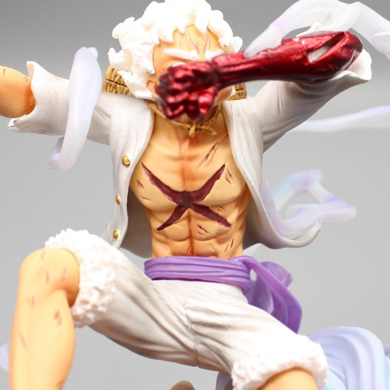 Аниме One Piece Бог Солнца Ника Луффи Фигурка Шестерня 5 Луффи ПВХ Фигурка GK Статуя Коллекция Модель Игрушки Для Детей Подарки