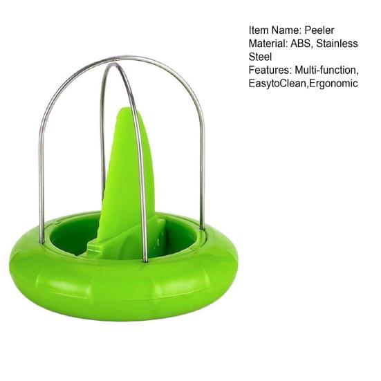 Овощечистка для фруктов Легкое средство для снятия кожуры с киви с лезвием из нержавеющей стали Эргономичная ручка Многофункциональный кухонный гаджет
