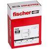 Pack of 100 Metal Fixings for Plasterboard Panels GKM 24556 Fischer