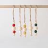 Home Party Supplies Home Decoration DIY Accessories Jewelry Making Wooden Beads Bracelet Round Natural Wood Color 8-20mm Handmade