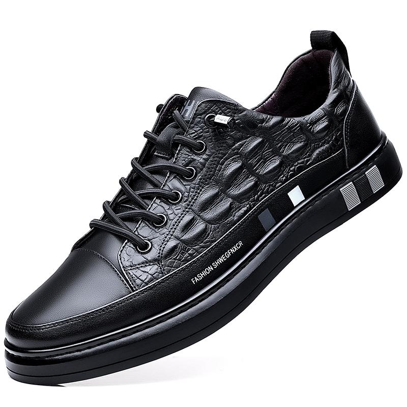 Роскошные мужские повседневные туфли ручной работы, модные высококачественные кроссовки, новые дизайнерские прогулочные туфли на шнуровке для мужчин, деловые белые туфли