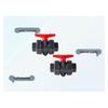 Шаровой кран из НПВХ с двойным соединением