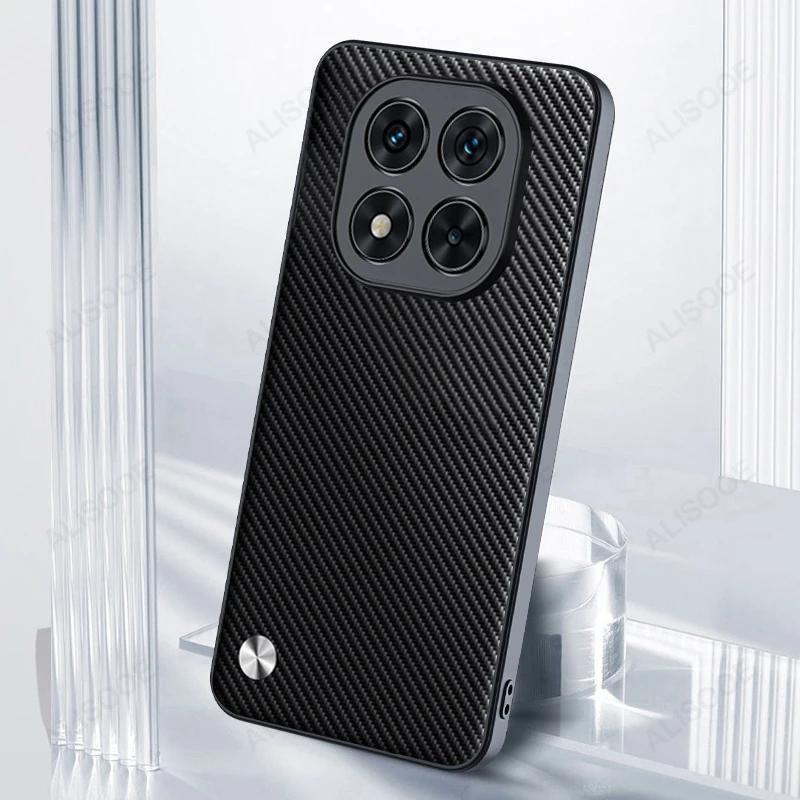 Чехол для Redmi Note 15 Pro / Note 15 Pro Plus 5G Текстура волокна PU-кожа Чехол-фунда для телефона для Xiaomi Redmi Note 15 5G Capa