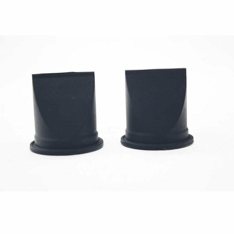 Black 1-1/2" Duck Ball Valve Kit - Pair for Dometic 385310076