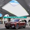 Солнцезащитный козырек на крышу для BMW iX i20 EV 2022 2023, автомобильный электростатический адсорбционный солнцезащитный козырек на крыше, световой люк, слепая наклейка, аксессуар