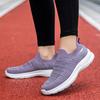 Модная унисекс мужская женская фиолетовая повседневная обувь мягкая подошва слипоны кроссовки беговые кроссовки женские легкие лоферы для ходьбы мужская обувь