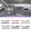 Car Center Console Decorative Panel Inner Handle Decorative Strip Cover Stickers For Jeep Grand Cherokee 2011-2020 ABS Interior Accessories