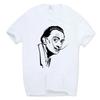 Asian Size Men And Women Print Salvadore Dali Tribute T-shirt Short Sleeve O Neck Summer