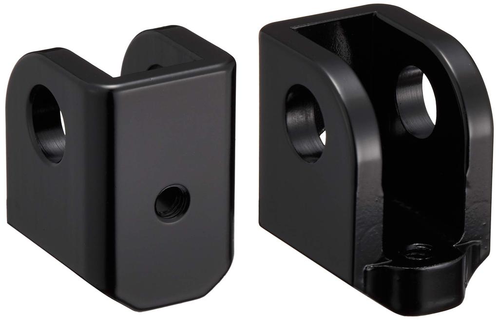 Kijima HD-05385 Motorcycle Parts Step Conversion Bracket Set, Black, Softail Model, 2018~