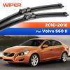 Для Volvo S60 II 2010-2018 2011 2012 2013 2014 2015 2016 2017 Дворники Передние щетки стеклоочистителя Лобовое стекло Окно 26"+20"