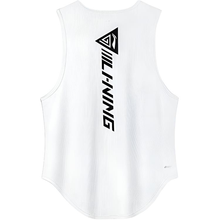 Мужская майка Li Ning Освежающая белая AVST117-1