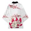 Fashion Anime Dragon Print Cardigan Kimono Harajuku Women Men Yukata Female Japanese Streetwear Traditional Cosplay Haori