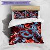 Trabzonspor FC Printed 3PCS Bedding Set Breathable Duvet Cover with Pillowcases Decorative Bed Linen for Bedroom Home