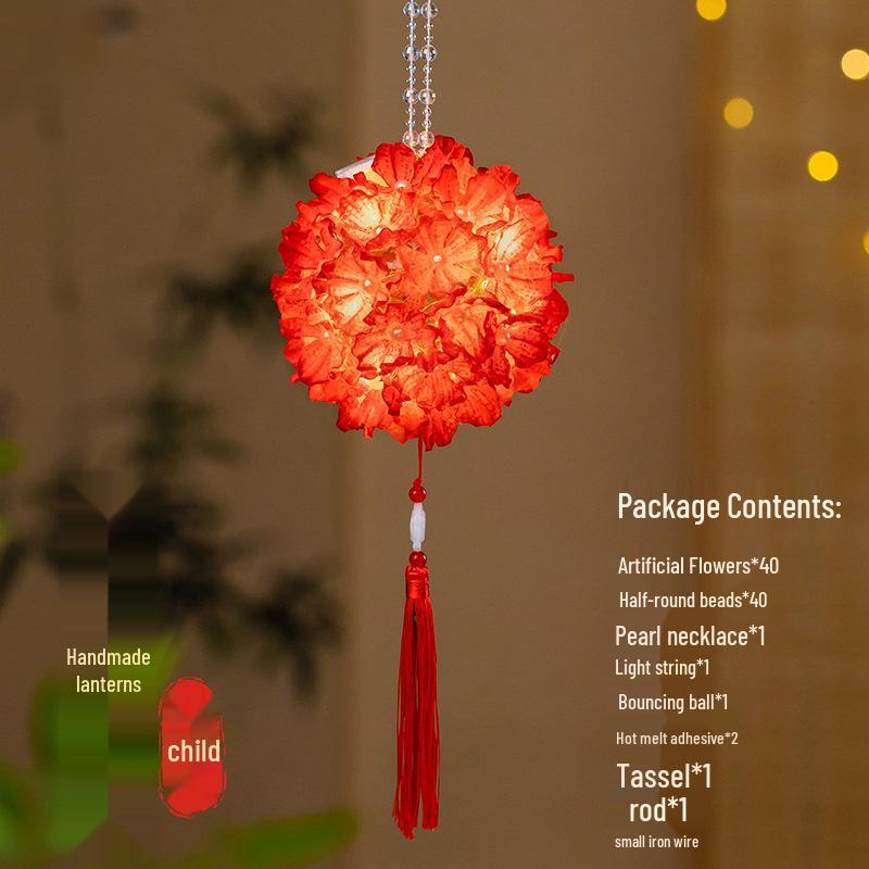 Сказочный фонарик-бабочка: Китайский ручной DIY ночник для детей