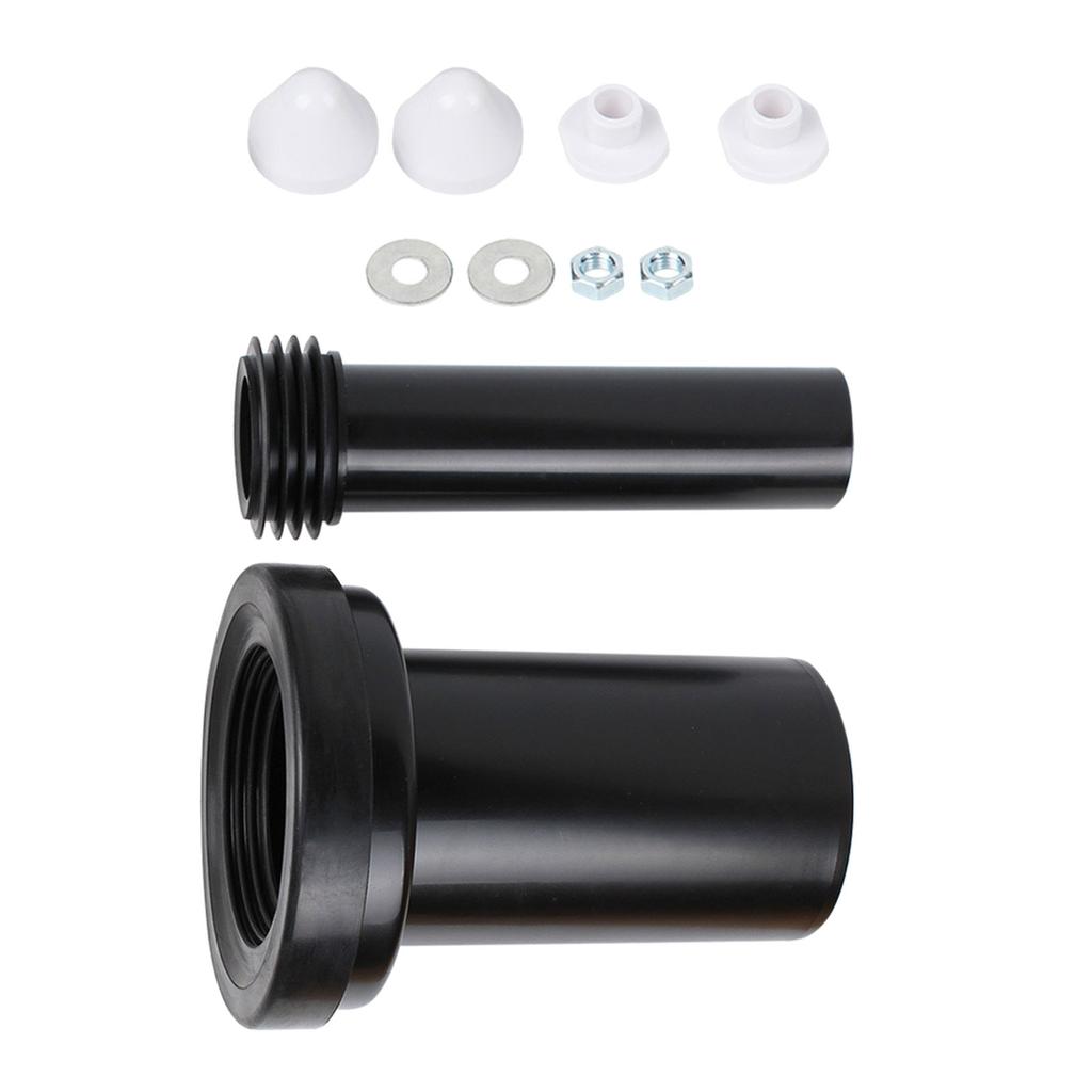 Wall Mounted Toilet Seal Rings Set Rubber Seal Gaskets Pressure Resistant Toilet Seal for Leak Prevention & Odor Control