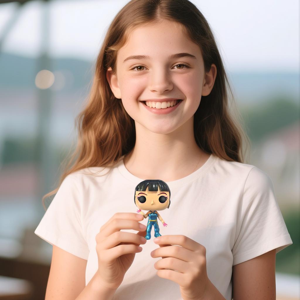 Non-movable Doll Collection Version Scale Doll Desktop Ornaments