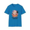 Unisex Softstyle T-Shirt Ghost Bat Cat Funny Halloween Bubble Bath Chaos Tee