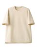 Seven Uniform CU1960-3 Ivory 3L Crew Neck Short Sleeve T-Shirt