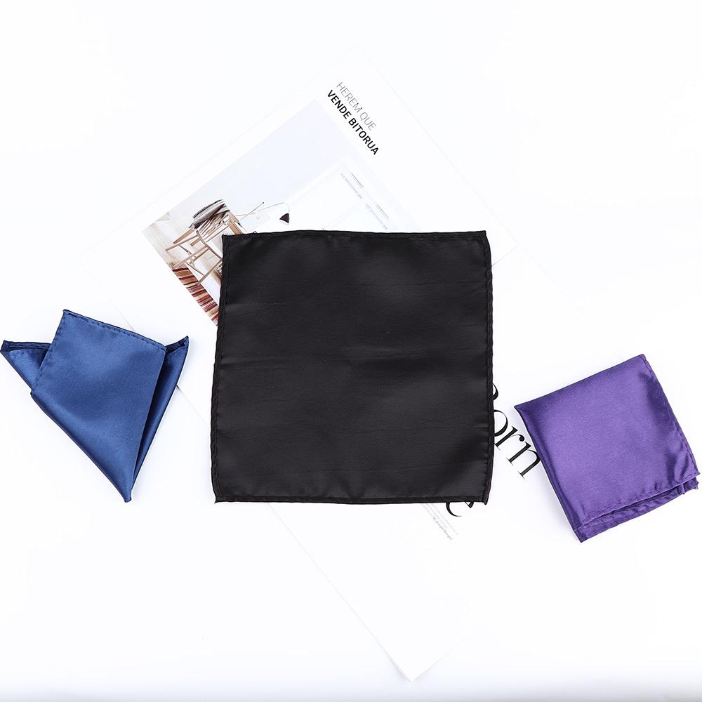 Однотонный 15 цветов для свадебного платья, вечеринки, мужской атласный однотонный карманный платок, шелковый платок