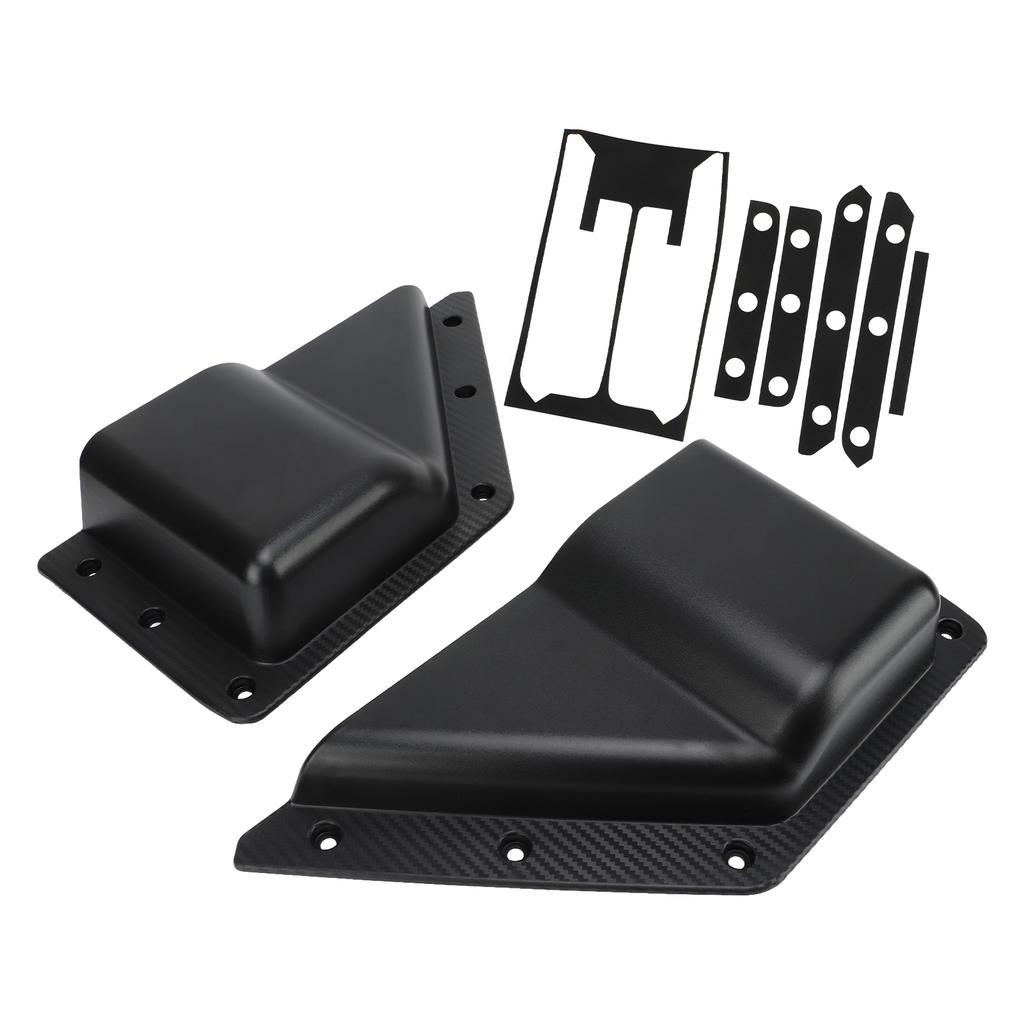 2PCS Front Door Storage Pockets Strong Inclusiveness Smooth Surface Replacement For Ford Bronco 4