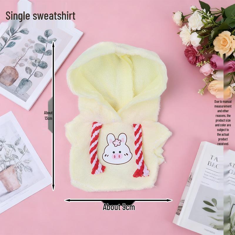 Румяна Собака Плюшевый Брелок Толстовка Кукла Украшение Подарок