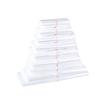 Jian Ai Life White Plastic Vest-Style Shopping Bags
