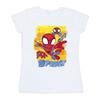 Marvel Womens/Ladies Spidey And His Amazing Friends Flying Cotton T-Shirt