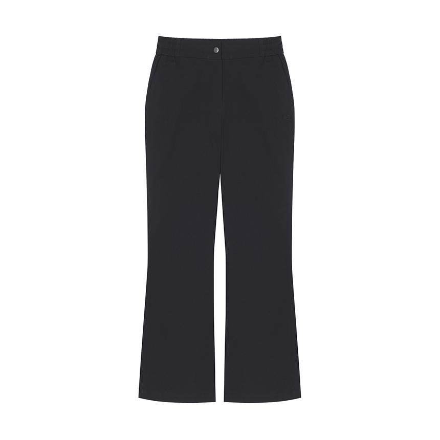 nau W Semi-Wide Ankle Pants Black