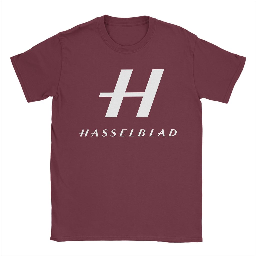 Hasselblad Пленочная Фотография Шведский Футболка Харадзюку Футболки Короткий Рукав Винтажные Топы Пляжные Хлопок Большие Размеры Одежда