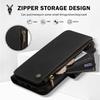 Wallet Case For Cubot Max 5 A10 P50 A20 A30 A40 P90 X100 Note 40 60 Cover Zipper Crossbody & Clutch, 9 Card Slots