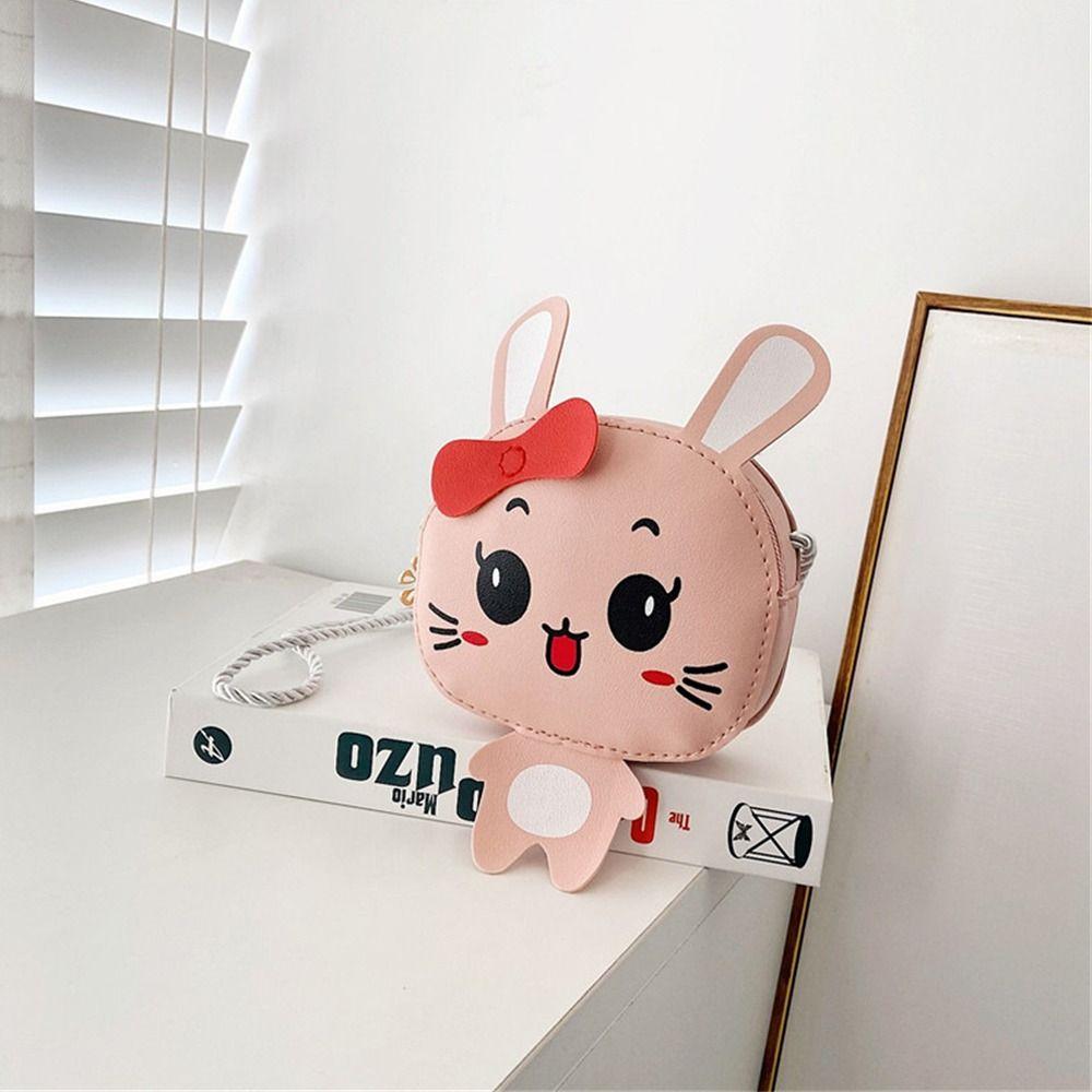 Small Shoulder Bag PU Leather Coin Purse Cute Handbag  Kids Girls