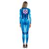 Модный Metroid Samus Aran Game Hero Косплей Костюм Женский Samus Spandex Zentai Catsuit Samus Zero Костюм Боди Power Suit