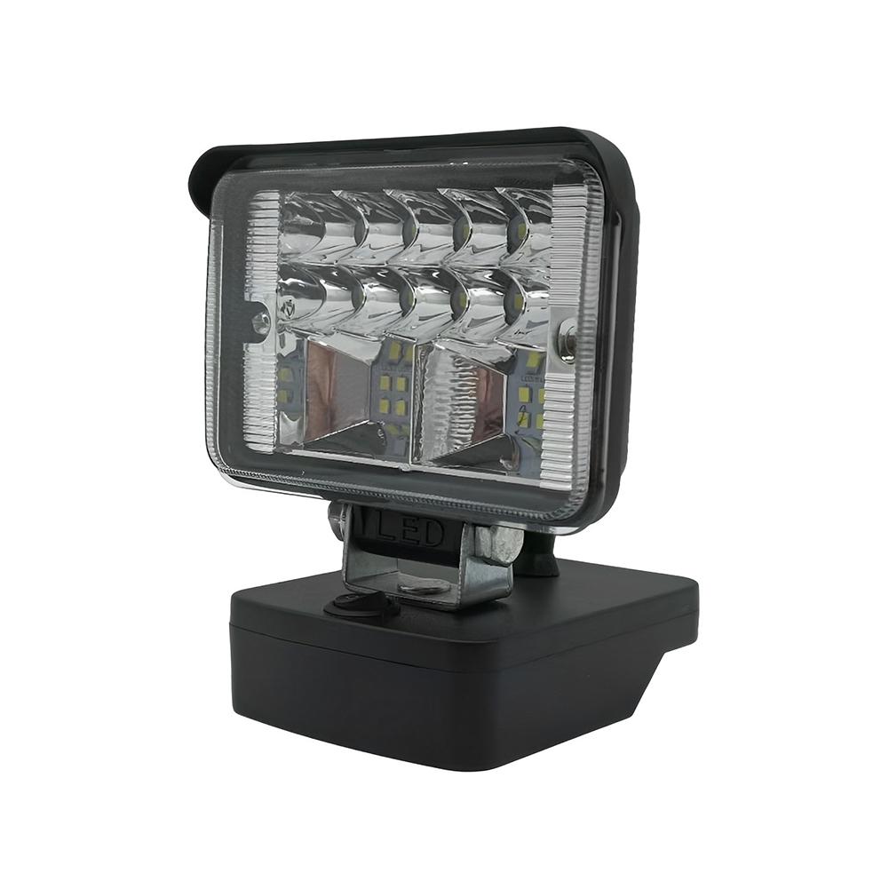 Рабочий фонарь, совместимый с PARKSIDE X20V TEAM, 20 В, литий-ионный аккумулятор, перезаряжаемый, для стройплощадки