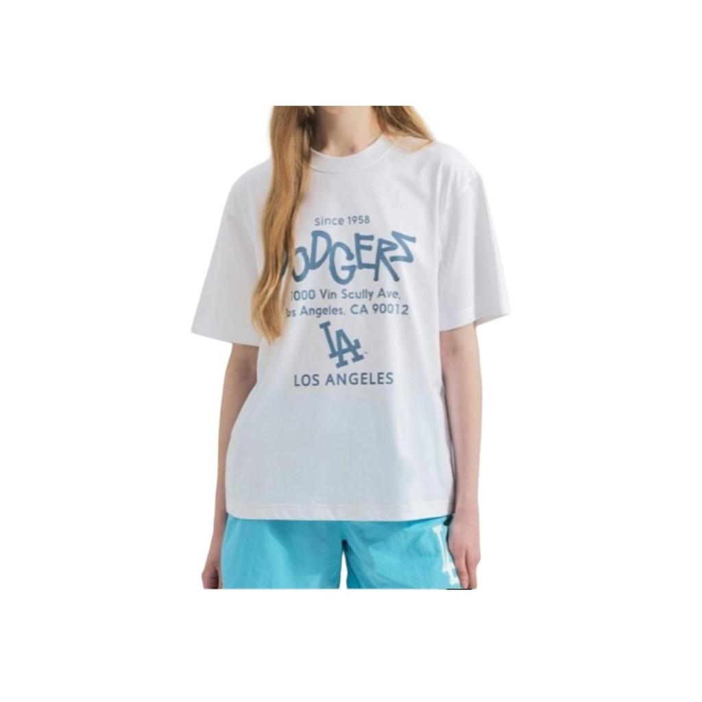 New MLB T Shirts Unisex White 3ATSB2243-07WHS