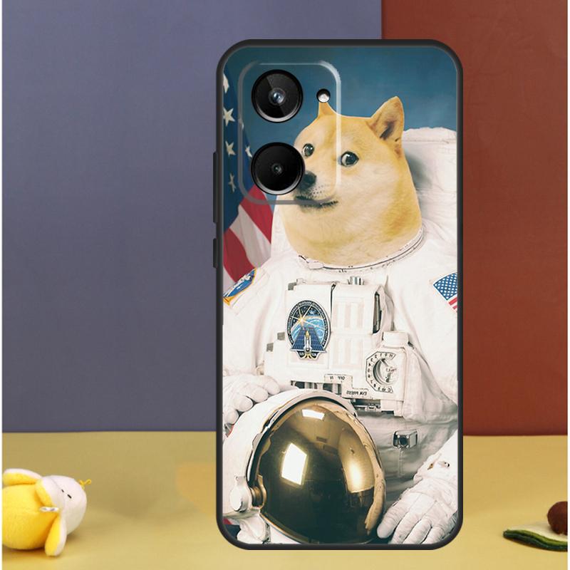 Doge Meme Kabosu For Realme GT7 Pro GT6 C61 C67 C63 C71 C55 C51 C65 C53 C75 10 11 12 13 14 15 Pro Plus Case