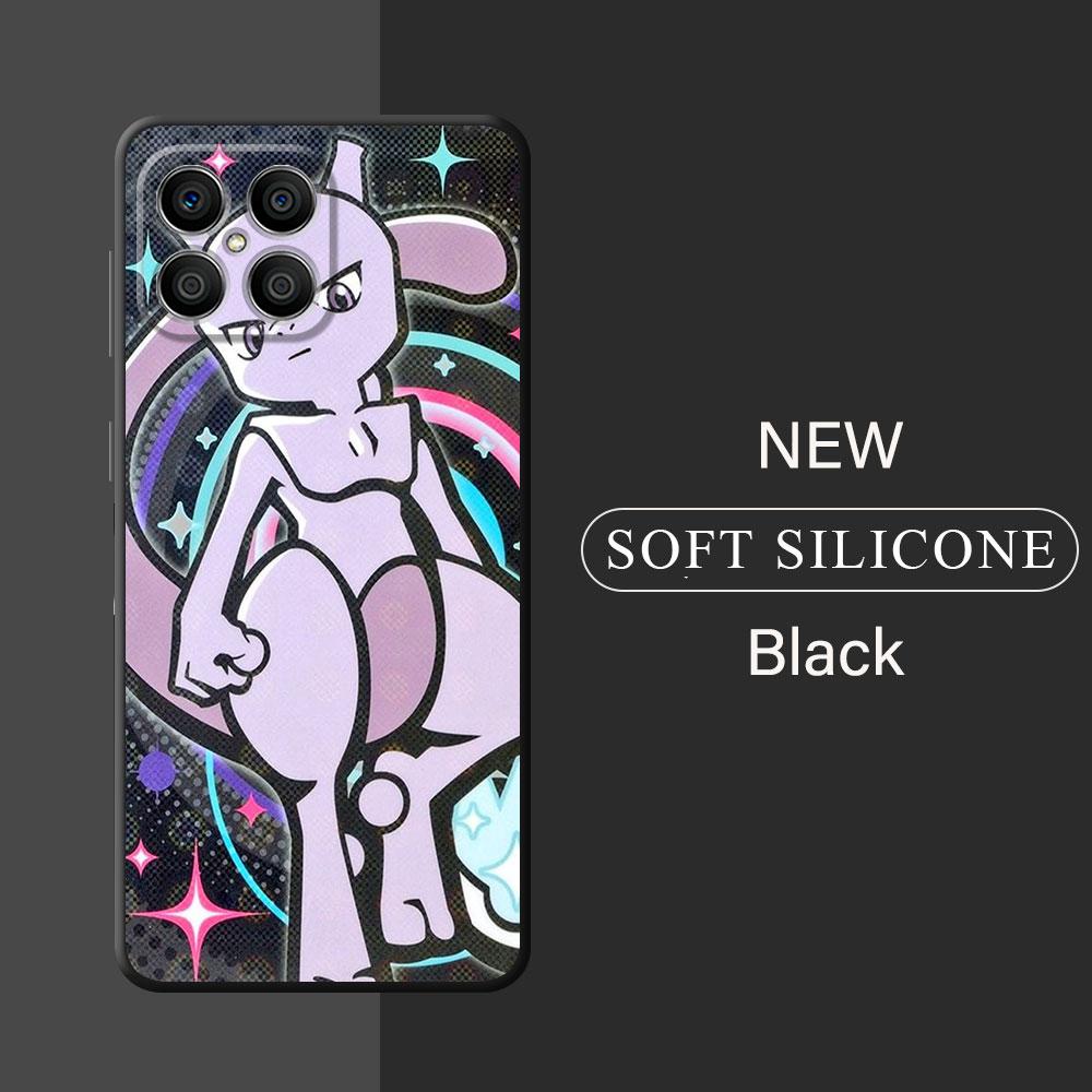 Case For Huawei Honor X8a X8 90 Lite X9a 8X 70 X7 Magic5 Pro X6 P30 P40 P20 P Smart Z Soft Phone Cover Pokemon Squirtle Cute Sac