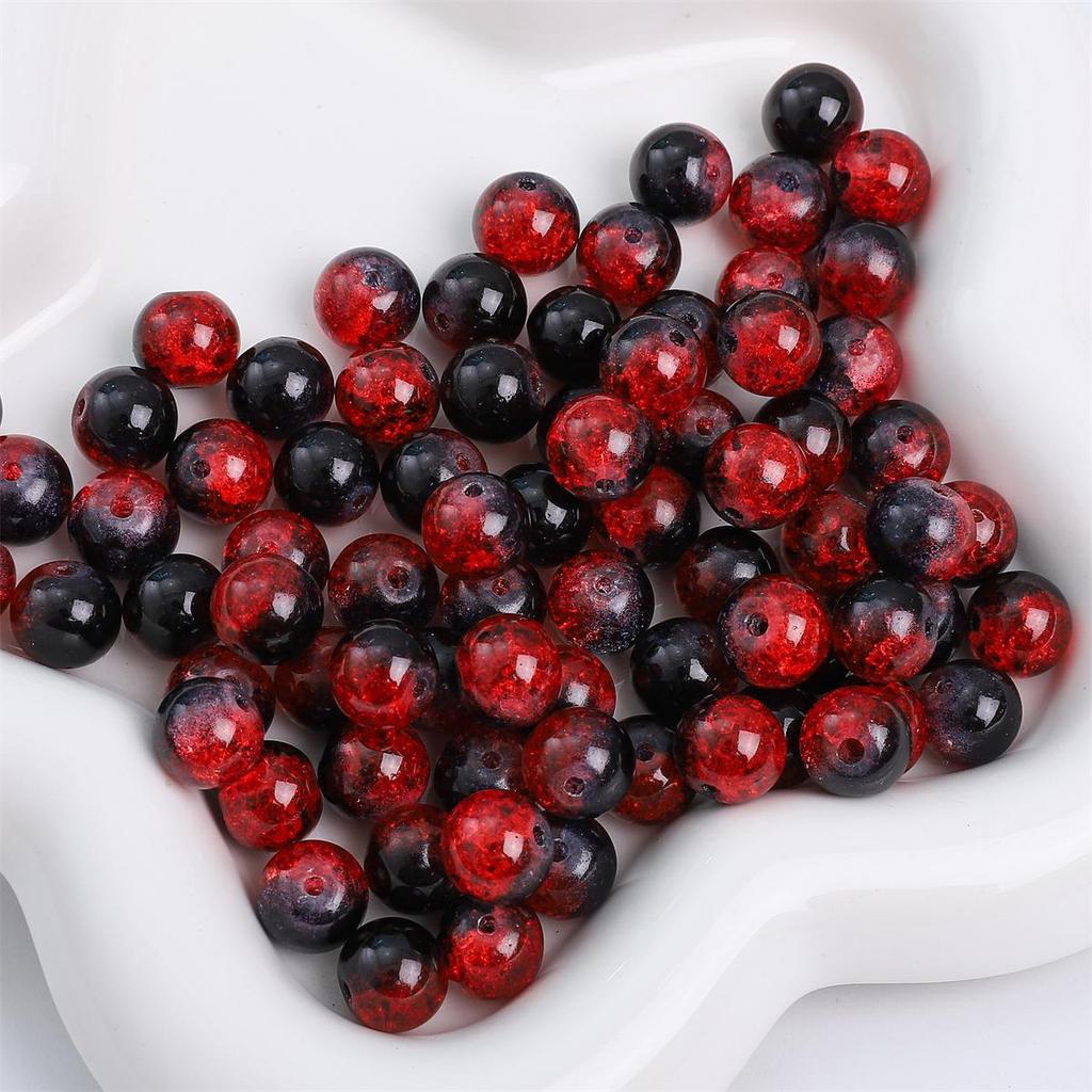 8/10 мм 20-30 шт./пакет Стеклянные бусины DIY Браслет Ожерелье Серьги Ювелирные изделия Аксессуары