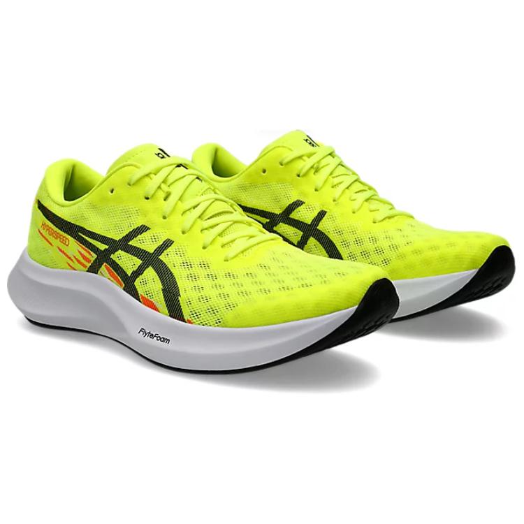 Asics Hyper Speed 4 Safety Yellow женские кроссовки черные 1012B677-750
