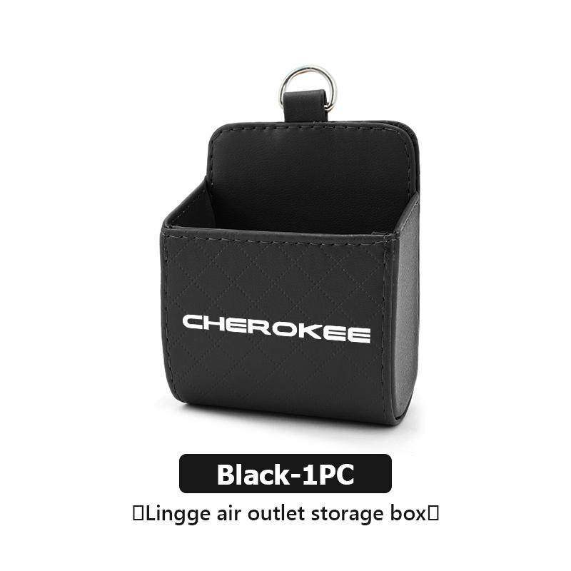 AKI2 Car Storage Bag Air Vent Dashboard Tidy Hanging Organizer Box Auto Accessories For Jeep Gladiator Rubicon JL JKU TJ YJ CJ